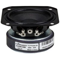 Peerless by Tymphany TC7FD04-04 2-1/2&quot; Full-Range Line Array Driver 4 Ohm