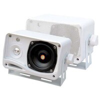 Pyle PLMR24 3-1/2&quot; 200 Watt 3-Way Marine Speaker Pair White