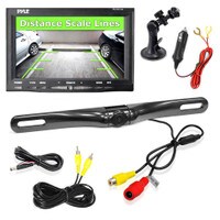 Pyle PLCM7500 Backup Rear View Camera Parking / Reverse Assist System with 7&quot; LCD Monitor