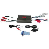 Pyle PLMRMP3B 4 x 300W Waterproof Micro Marine Amplifier