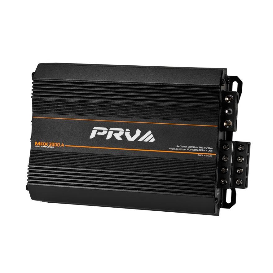 PRV Audio MDX Series MDX2000.4 2 Ohm 4 Channel Mini Amplifier 2000W