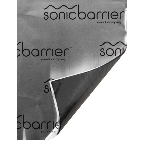 Sonic Barrier UT50 Ultra Sound Vibration Damping Sheet Silver Foil 50