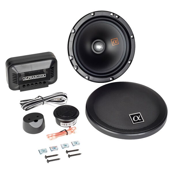 Alphasonik NS650C NEURON Series 2-Way Component Speaker Pair