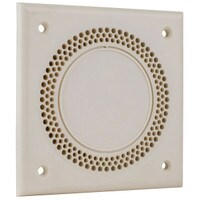 4-1/2&quot; 6-12 VDC Wall Mount Siren Flush Mount Almond