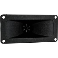 Goldwood GT-1016 2&quot; x 5&quot; Wide Dispersion Piezo Horn Tweeter