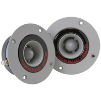 Pyramid TW18 Bullet Horn Super Tweeter Pair Aluminum