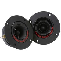 Pyramid TW18BK Bullet Horn Super Tweeter Pair Black