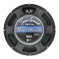 ToneSpeak New Orleans 1250 12&quot; American Voiced Hemp Cone Guitar Speaker 16 Ohm