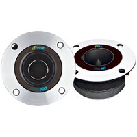 Pyle PDBT19 3.75&quot; Aluminum Bullet Titanium Horn Tweeter Pair