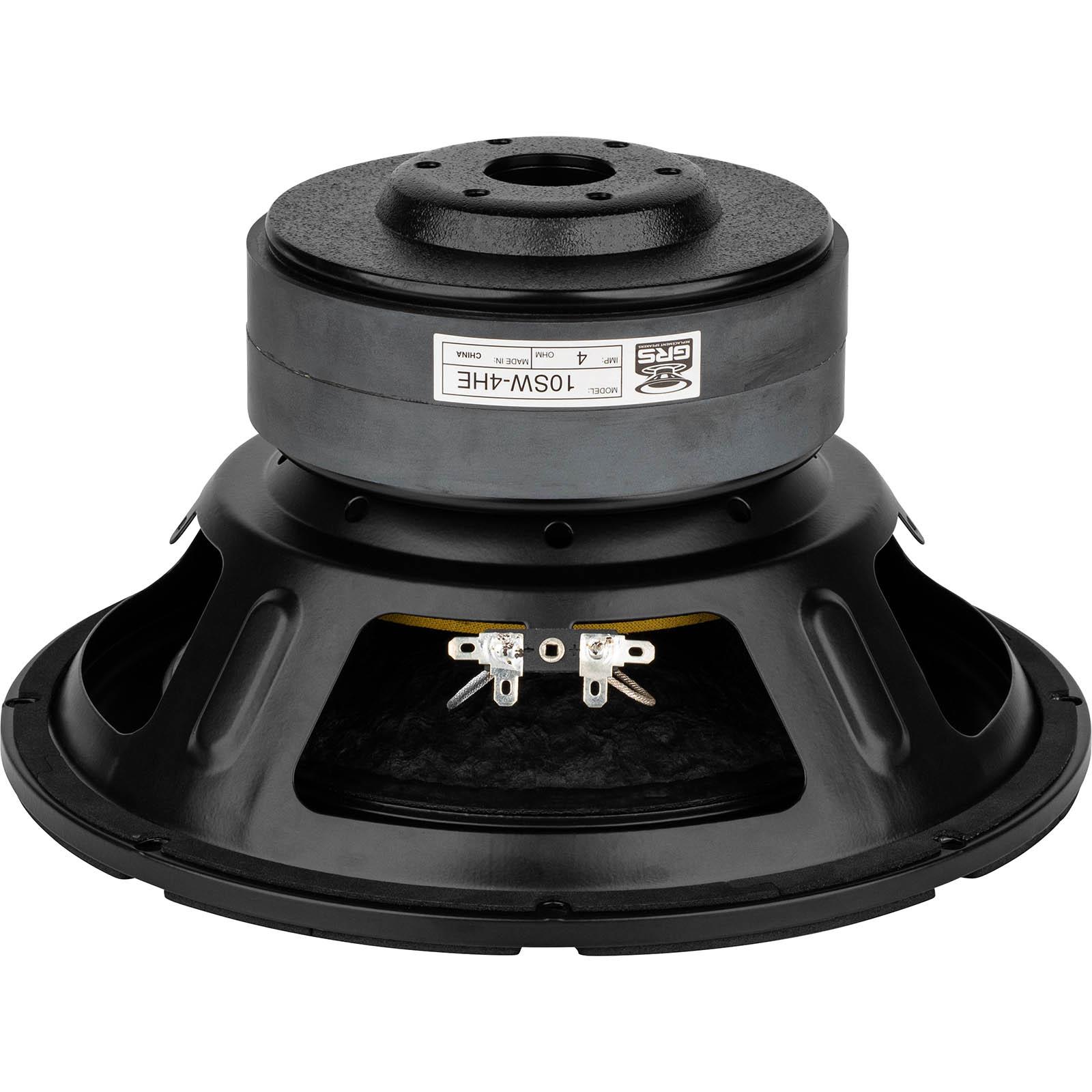 Skar 10 Inch Subwoofer GRS 10SW-4 10 Poly Cone Subwoofer Ohm