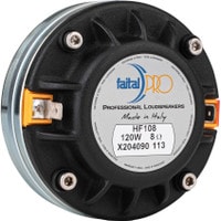 FaitalPRO HF108 1&quot; Neodymium Compression Horn Driver 8 Ohm 2/3-Bolt