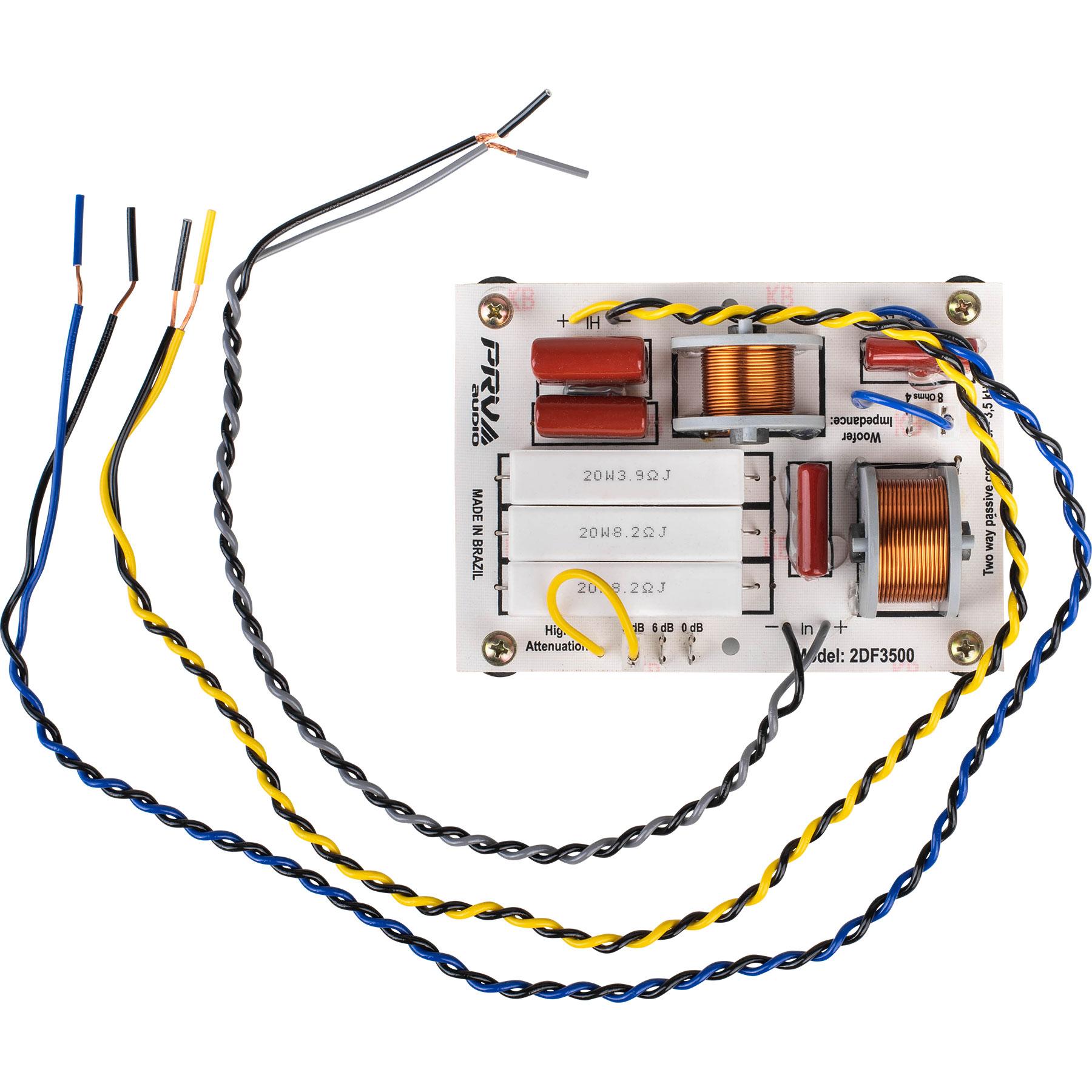Woofer Impedance Selection Crossover PRV AUDIO 3DF750/5000 Three-Way ...