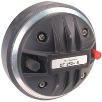B&amp;C DE250-8 1&quot; Polyimide Horn Driver 8 Ohm 2/3-Bolt