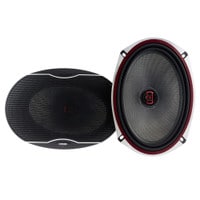 DS18 EXL-SQ6.9 6&quot;x9&quot; Fiberglass Cone 2-Way Coaxial Speaker Pair 3 Ohm