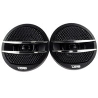 DS18 TX1S 1.38&quot; Poly Dome Tweeter Pair Silver