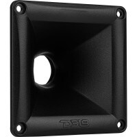 DS18 PRO-H44/BK 1&quot; Professional Plastic Horn Black 1-3/8&quot;- 18 TPI