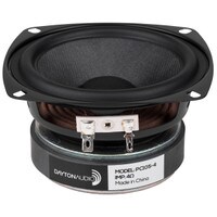 Dayton Audio PC105-4 4&quot; Full-Range Poly Cone Driver