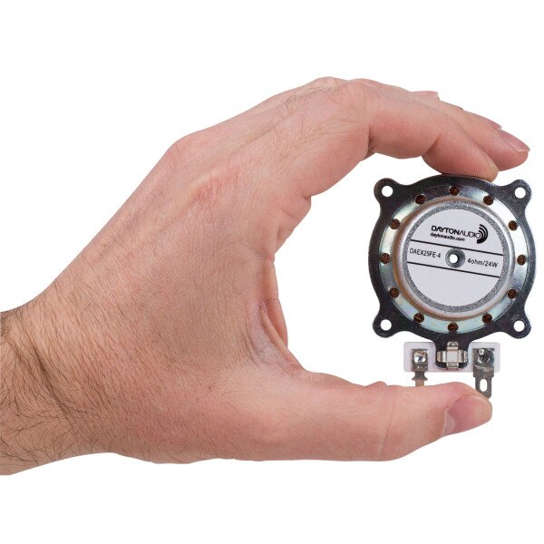 Dayton Audio DAEX25Q-4 Vierfüßiger 25mm Exciter 20W 4 Ohm