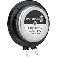 Dayton Audio High Roll Textile Suspension Audio Exciter IMS Mount 32mm 40W 4 Ohm EX32HRTS-4