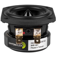 Dayton Audio RS75T-8 3&quot; Reference Full-Range Driver Truncated Frame