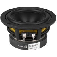 Dayton Audio CX120-8 4&quot; Coaxial Driver with 3/4&quot; Silk Dome Tweeter 8 Ohm