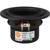 HiVi M4N-B 4&quot; Damped Aluminum/Magnesium Cone Full-Range Driver