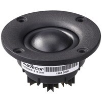 Wavecor TW030WA14 30mm Textile Dome Neodymium Tweeter with Heat Sink and Rear Chamber 8 Ohm