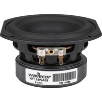 Wavecor WF118WA08 4-1/2&quot; Balanced Drive Paper Cone Mid-Woofer with Truncated Frame 8 Ohm