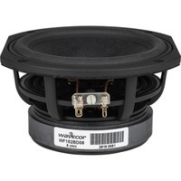 Wavecor WF152BD08 6&quot; Balanced Drive Paper/Glass Fiber Cone Mid-Woofer with Truncated Frame 8 Ohm