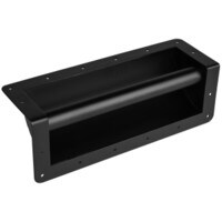HNDT-14 14&quot; Wide Right Angle Steel Bar Speaker Cabinet Tilt and Roll Handle