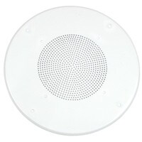 Parts Express White Round Commercial Ceiling Speaker Grill for 8&quot; Speaker