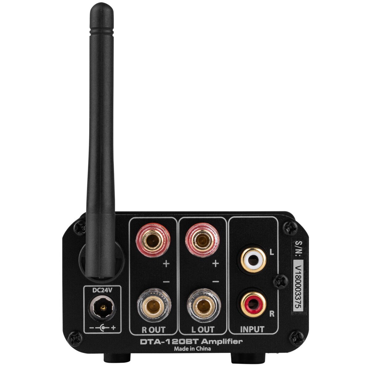 Dayton Audio DTA-120BT Class D Mini Amplifier 60 WPC with 