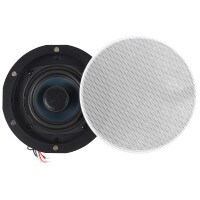 Dayton Audio CC40TPW 4&quot; 2-Way 70V In-Ceiling Speaker Pair