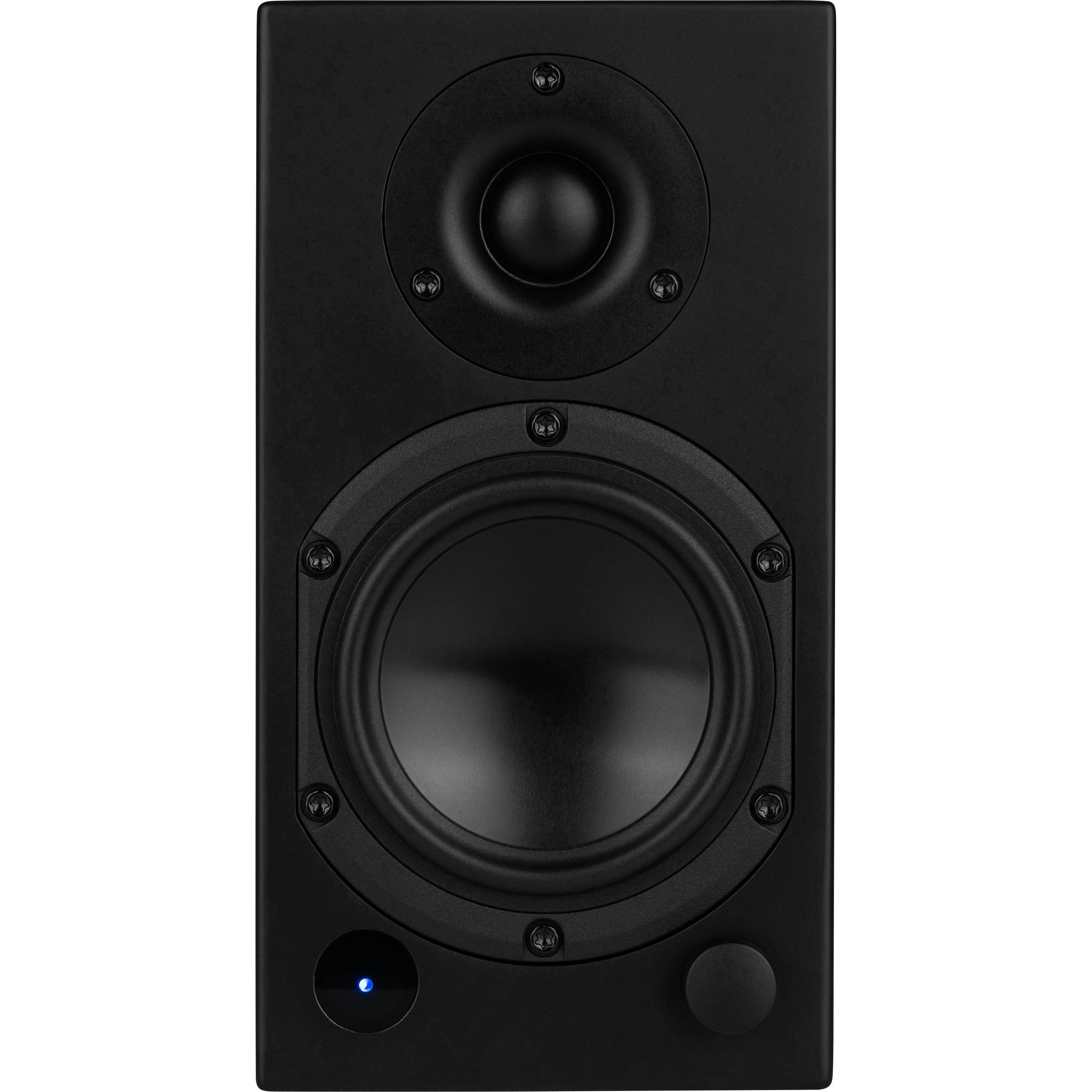 Dayton Audio DSS4-BK Speaker Spike Set – 4 Stück, Aus Messing, Mit Bodenplatten, Für Besseren Klang