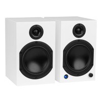 Dayton Audio M6 6-1/2&quot; Powered Desktop Speakers with USB DAC, Matte White