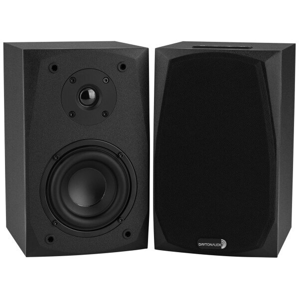 Bookshelf Speakers Best Ohm Speakers Dayton Audio MK402BTX Powered