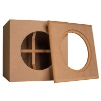 Knock-Down MDF 1 ft³ Subwoofer Cabinet for Dayton Audio 10&quot; Reference Series HO