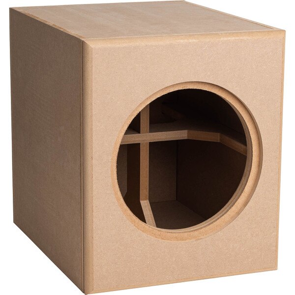 Knock-Down MDF ft³ Subwoofer Cabinet for Dayton Audio 12