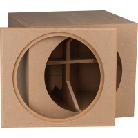 Knock-Down MDF 4 ft³ Subwoofer Cabinet for Dayton Audio 18&quot; Ultimax