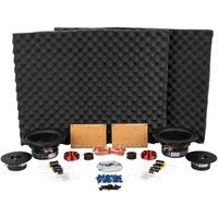 Dayton Audio BR-1 6-1/2&quot; 2-Way Bookshelf Monitor Speaker Kit Pair Components Only
