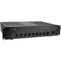 Dayton Audio DA120R Commercial Audio Amplifier 120W 70V/ 100V/ 4 Ohm Mixer - 3 Mic 2 Aux 1 Telephone input