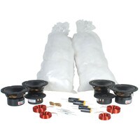 TriTrix MTM TL Components Only Speaker Kit Pair