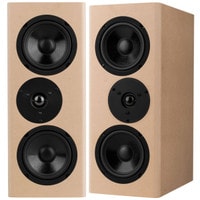 TriTrix MTM Speaker Kit Pair with Knock-Down Cabinets