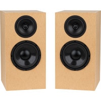 Orian 3-way High Output Bookshelf Speaker Kit Pair With Knock Down Enclosures