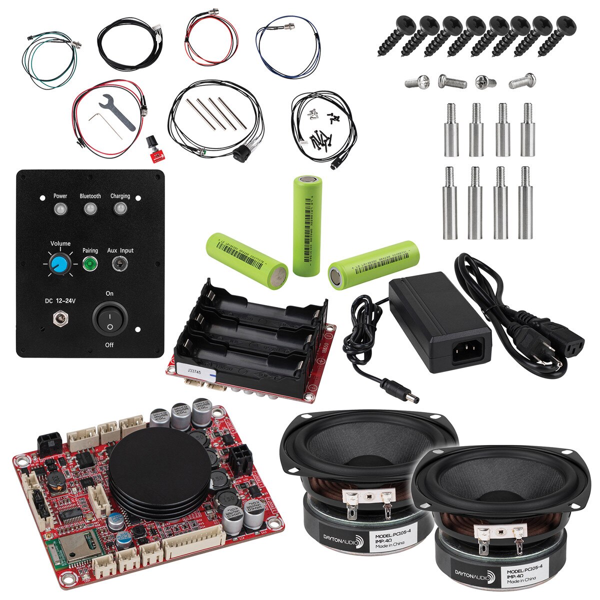 diy bluetooth speaker kit with subwoofer