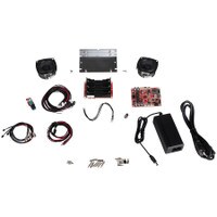 Portable 30 Watt Powered Bluetooth Speaker Package with 2-1/2&quot; Full-Range Drivers without Batteries