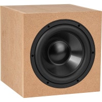 Hi-Output Passive Dayton Audio Reference 8&quot; Mini Subwoofer Kit
