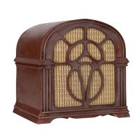 3D-Printed Retro Radio Bluetooth Speaker Kit DIY 2.1 Wireless Audio System
