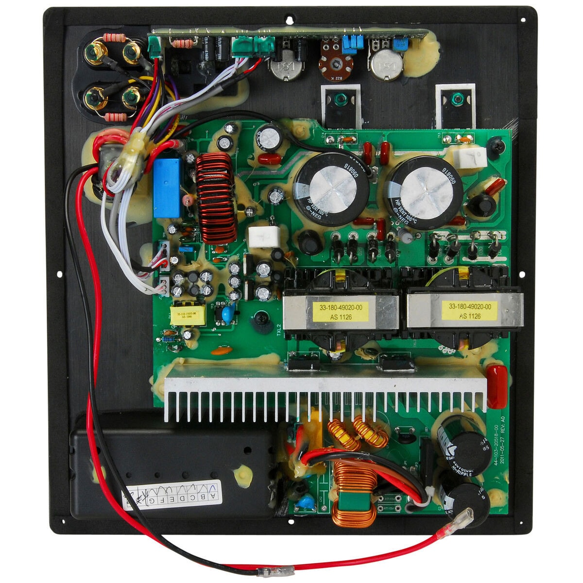 Gå vandreture Berettigelse tro på Yung SD500 500W Class D Subwoofer Plate Amplifier Module No Boost