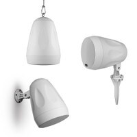 Dayton Audio WP65WT 6-1/2&quot; IP55 Indoor/Outdoor Landscape Speaker Pair 8 Ohm White